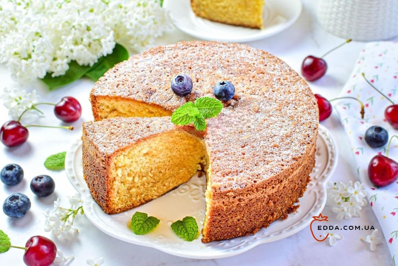 Сметанні коржі для торта