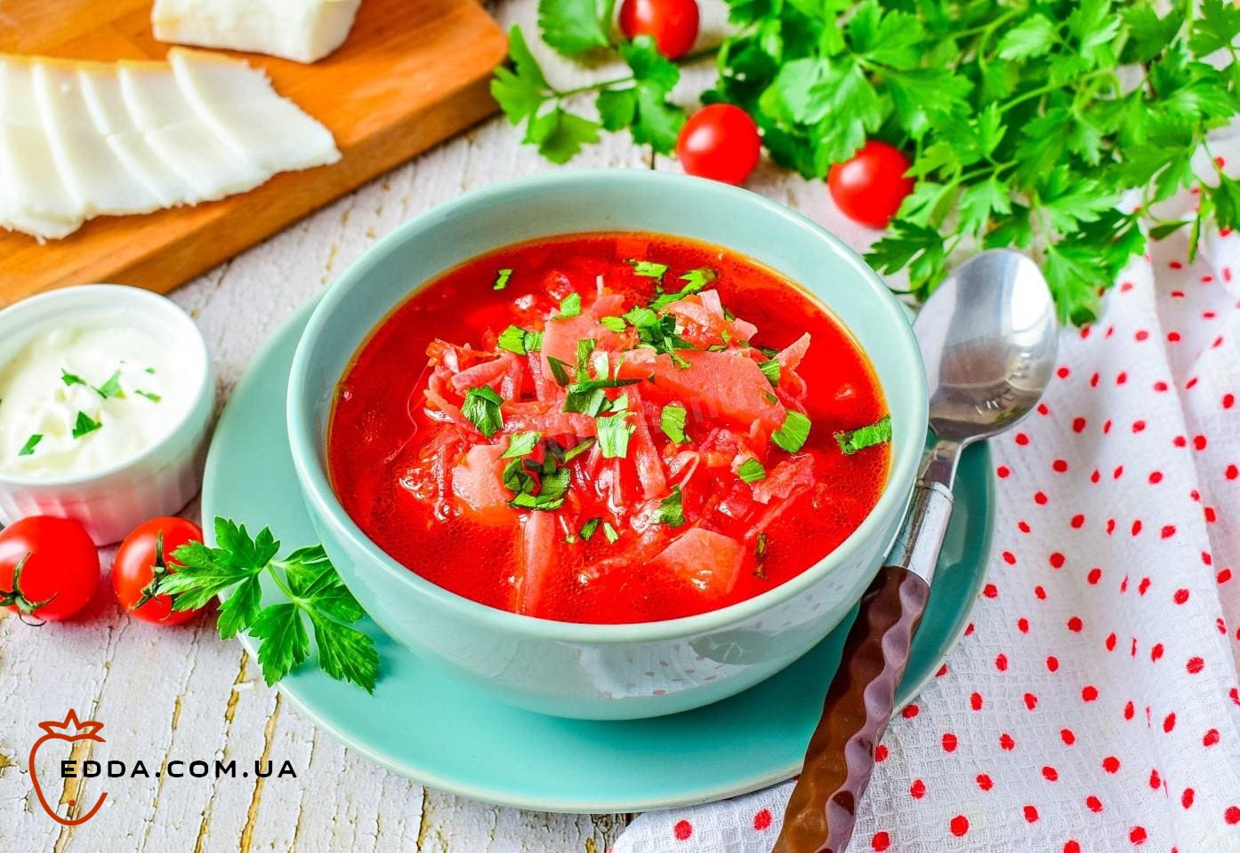 Борщ із пекінською капустою