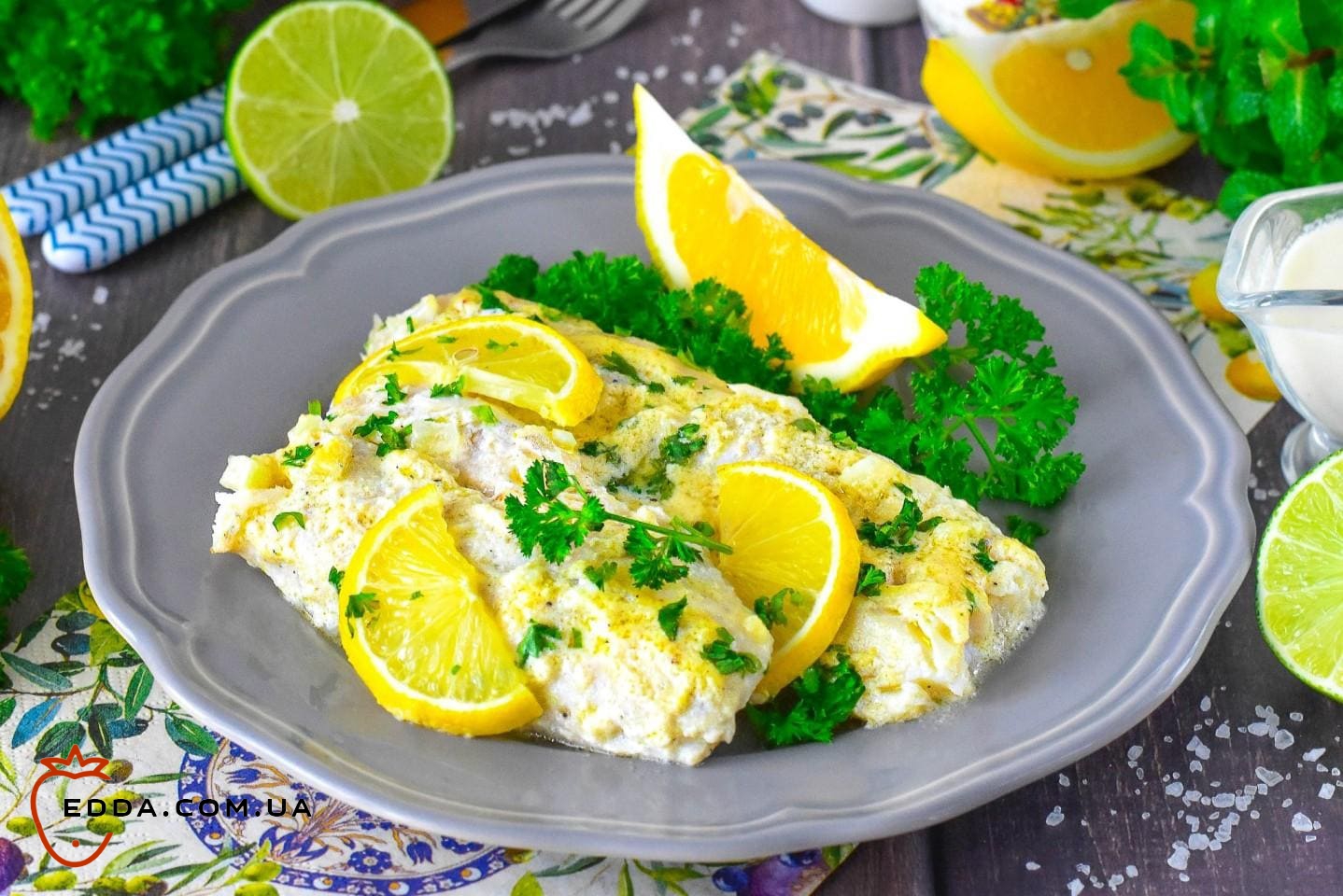 Біла риба в духовці