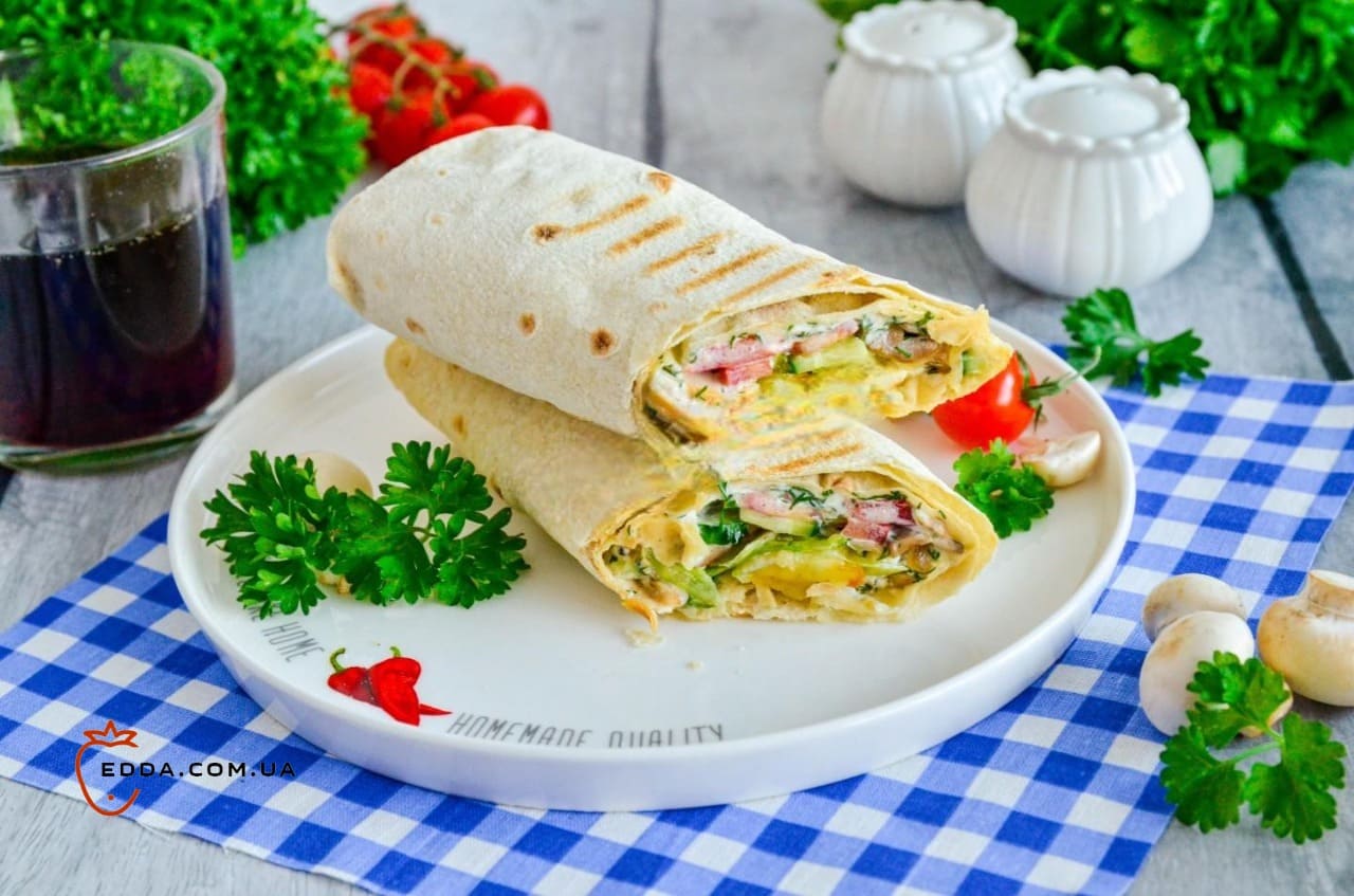 Шаурма без м'яса