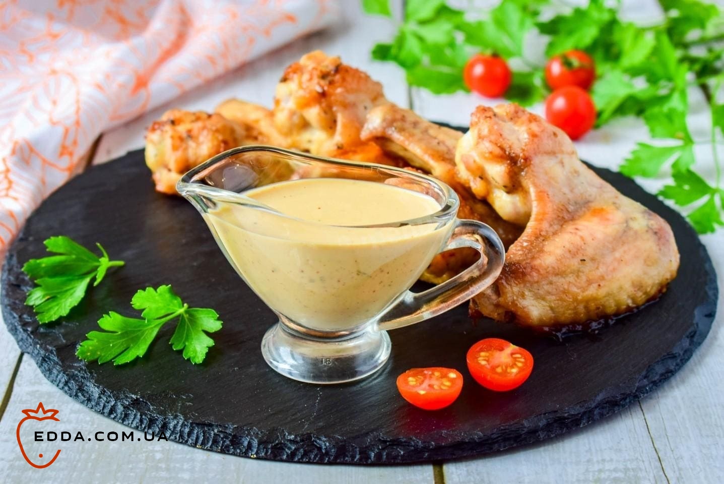 Маринад для курячих крилець у духовці