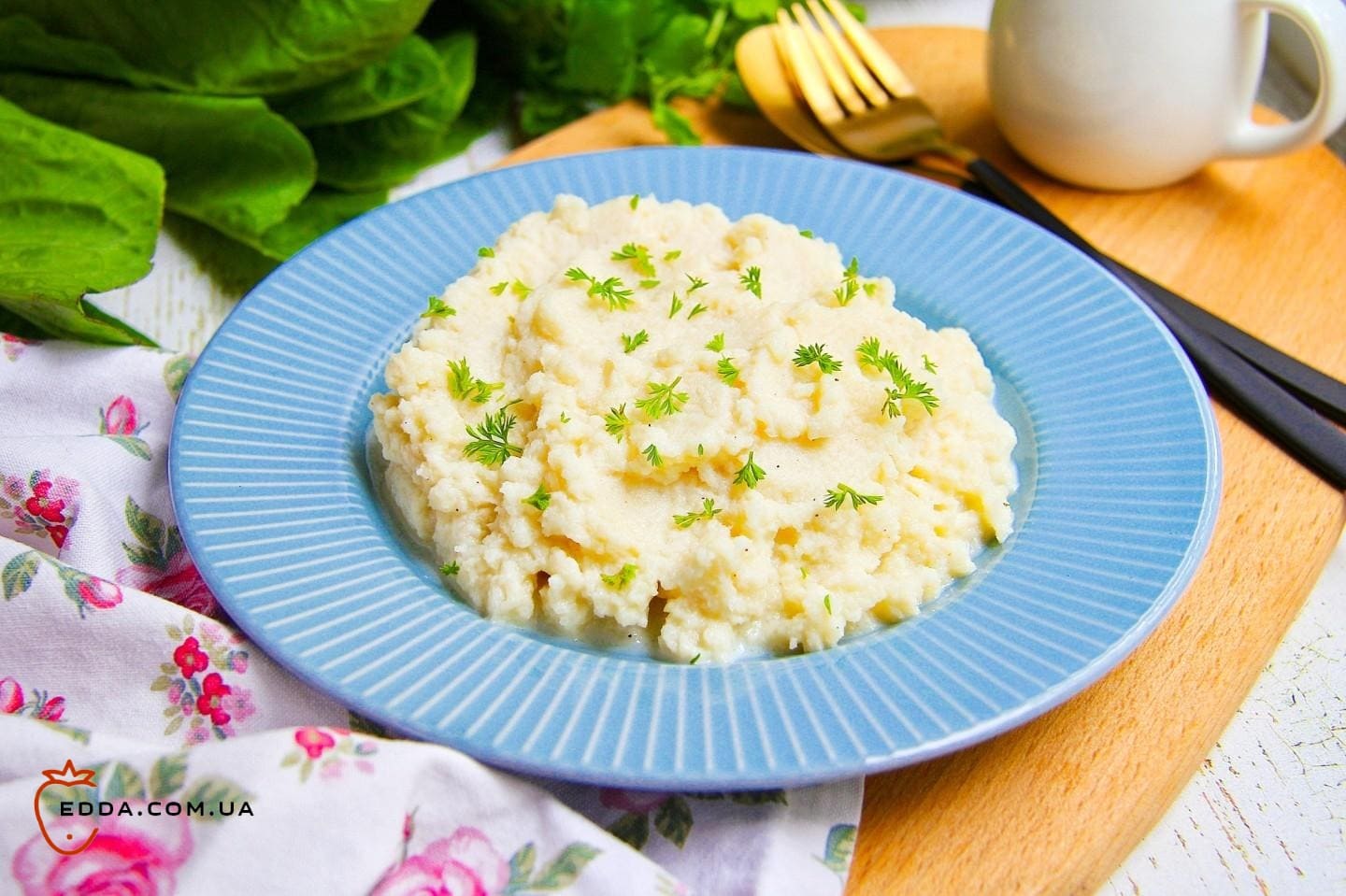 Пюре з цвітної капусти