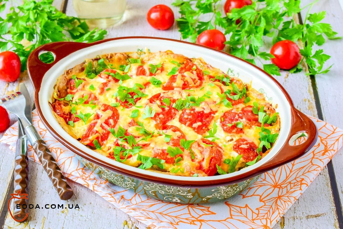 Курка по французьки в духовці