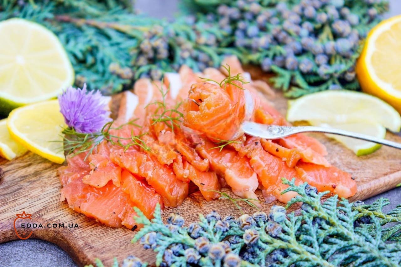 Маринований лосось