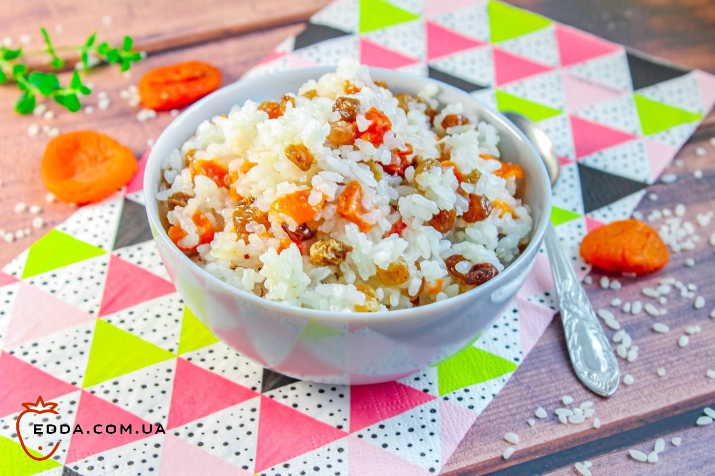 Кутя з рису з родзинками