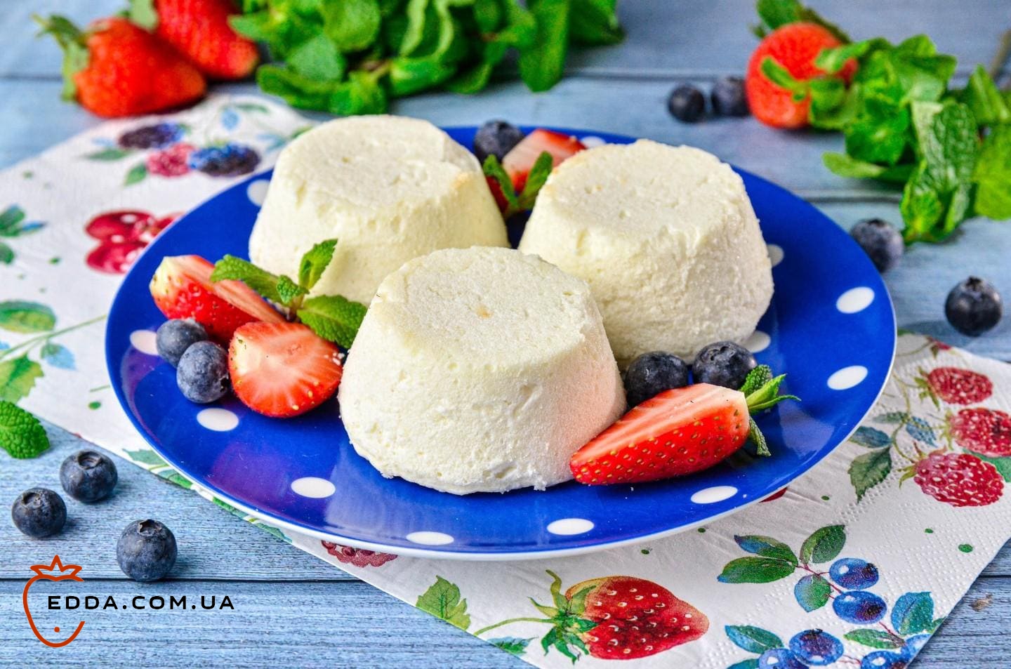 Дієтичний творожний пудинг