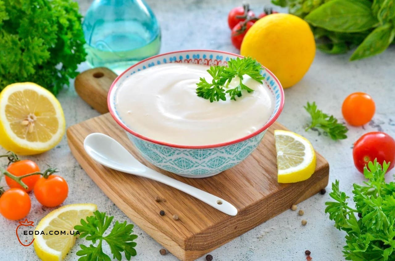 Домашній майонез без гірчиці