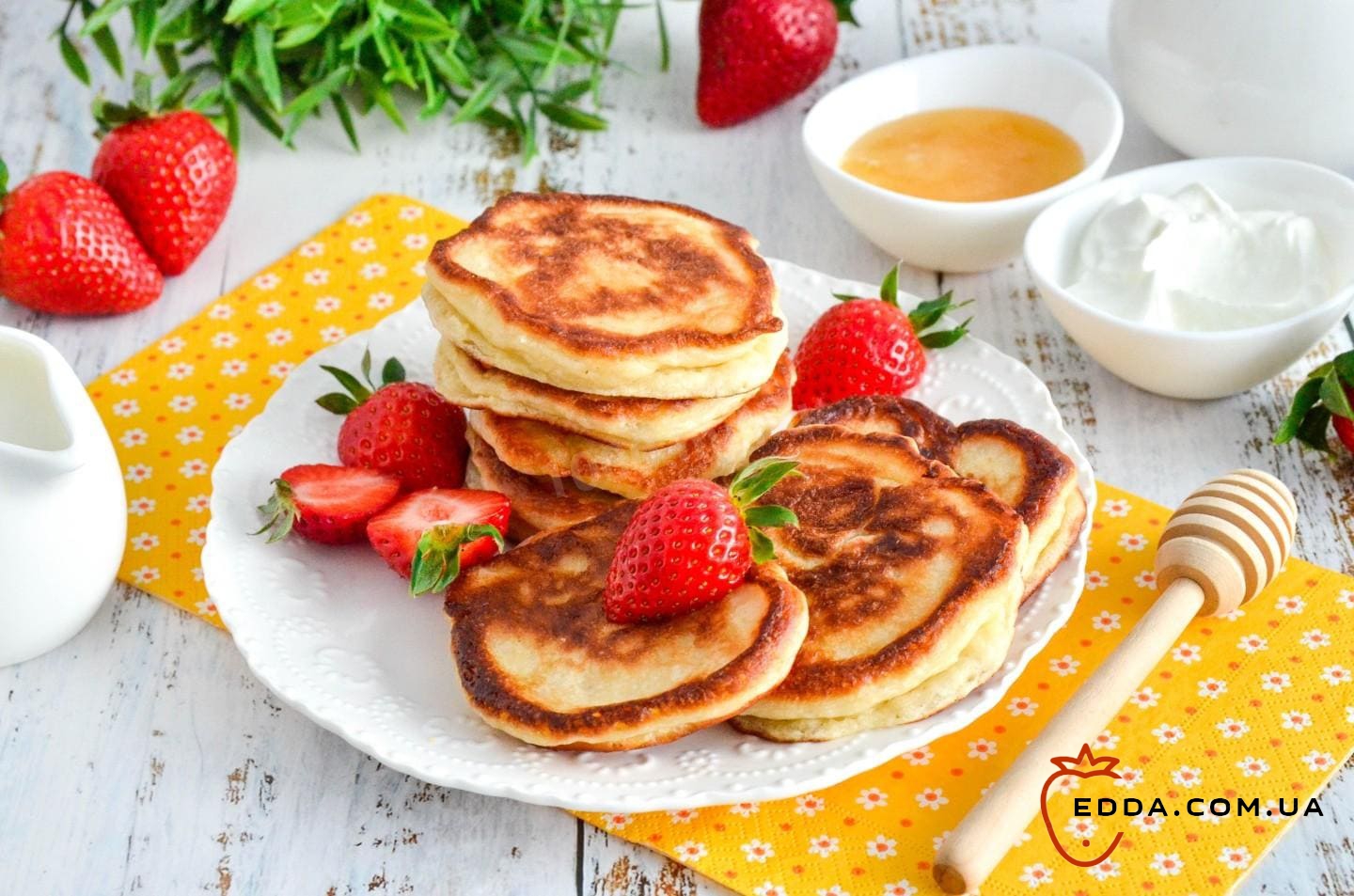 Оладки з прокислого молока