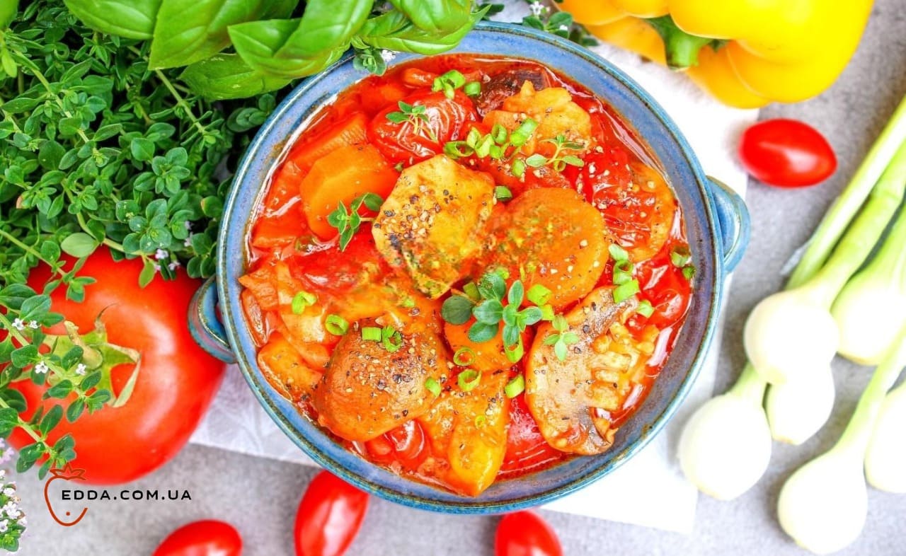 Овочі в афганському казані