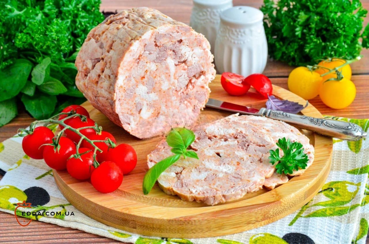 Шинка з індички в ветчинниці