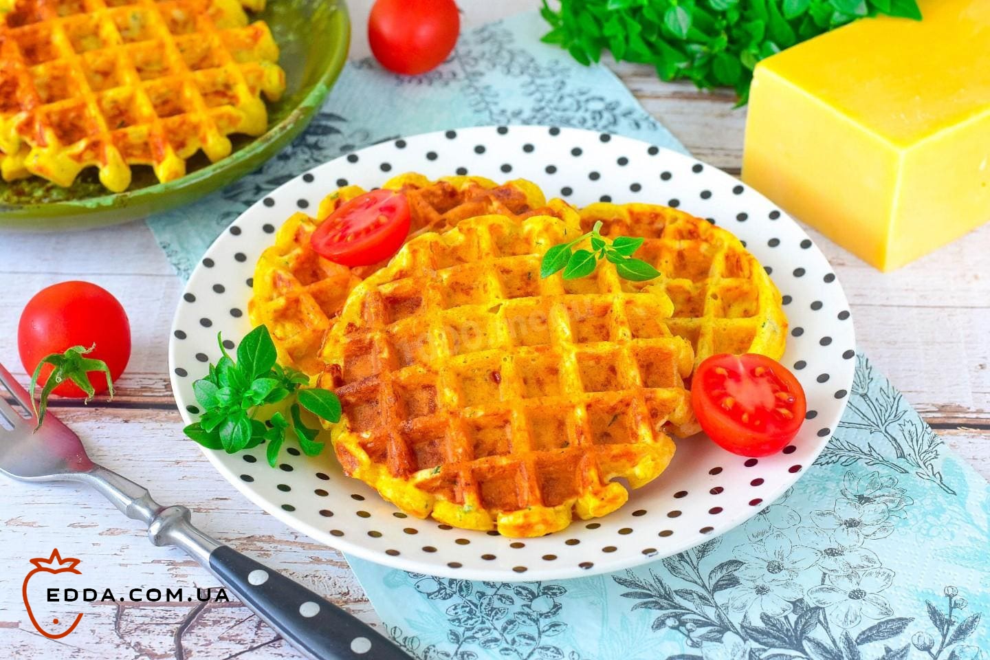 Сирні вафлі