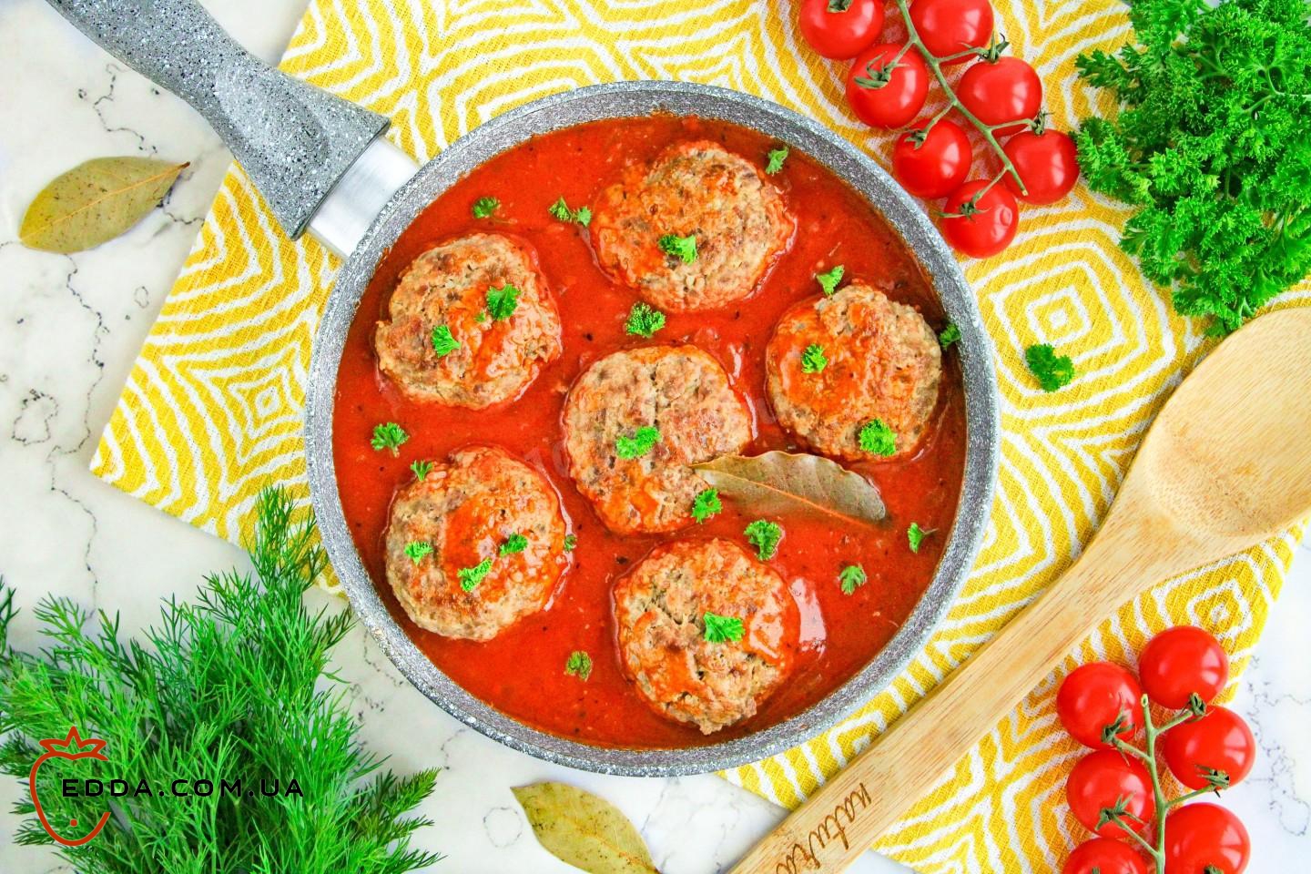 Томатний соус для котлет