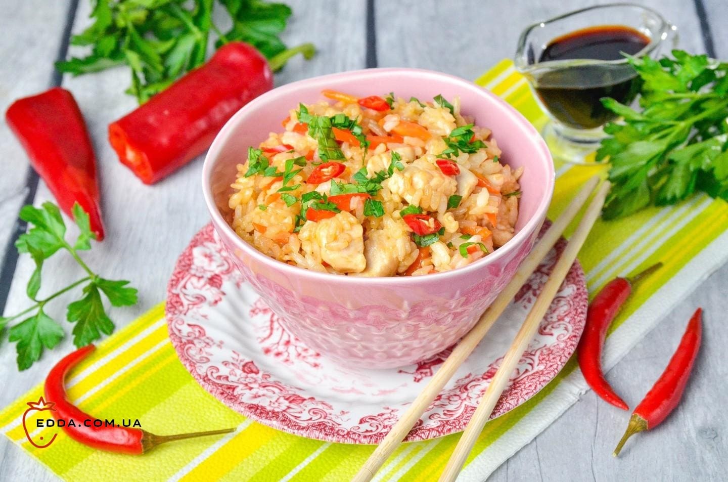 Рис по японськи