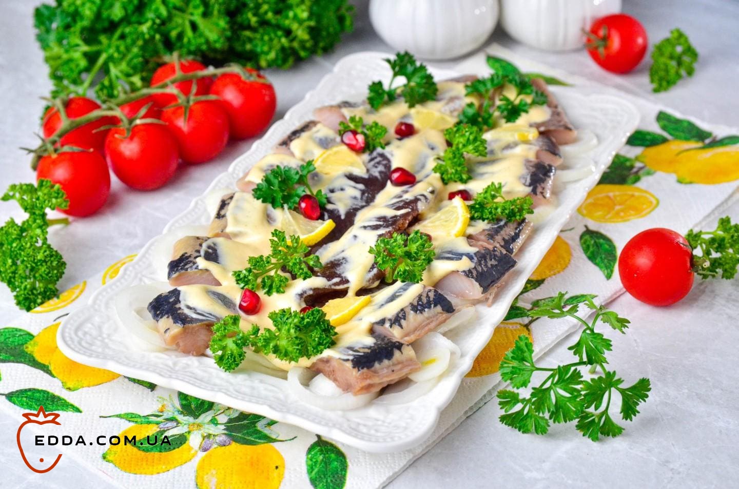 Оселедець у гірчичному соусі