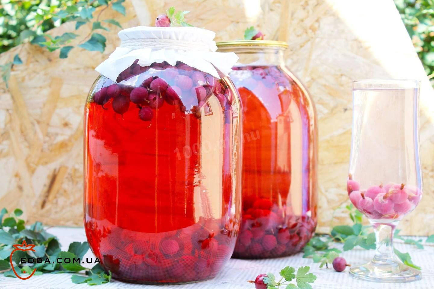 Компот із аґрусу на зиму