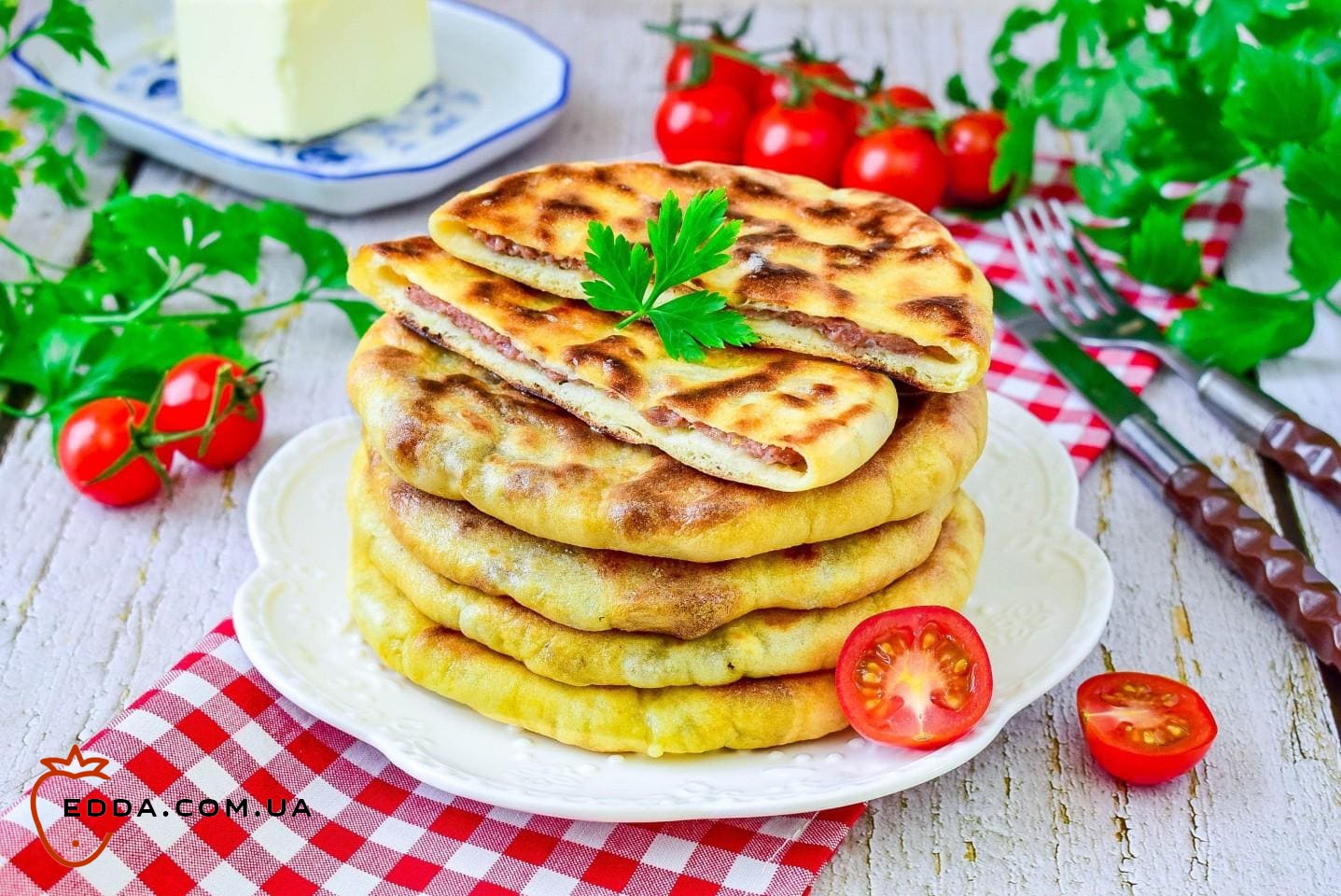Хичини з м'ясом на сковороді
