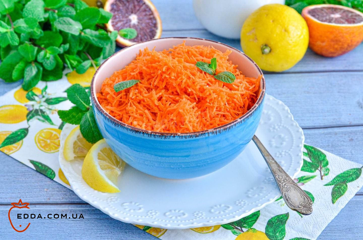 Салат морква з цукром