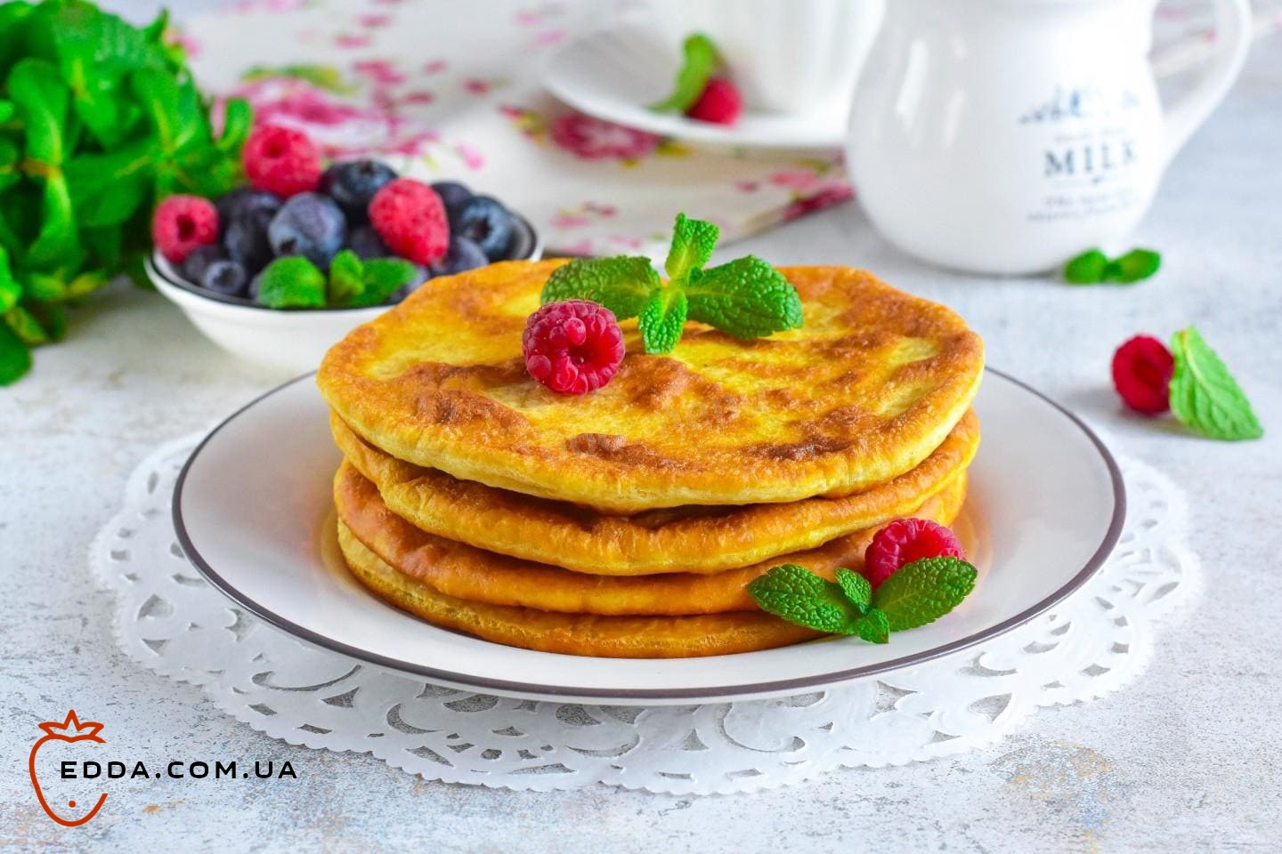 Коржики на соді, на сковороді