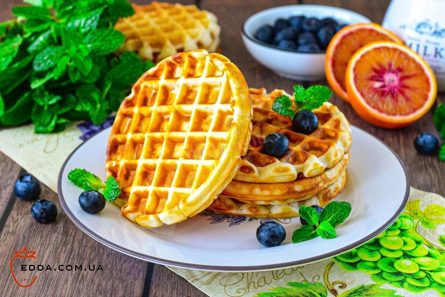 Віденські вафлі на рисовому борошні