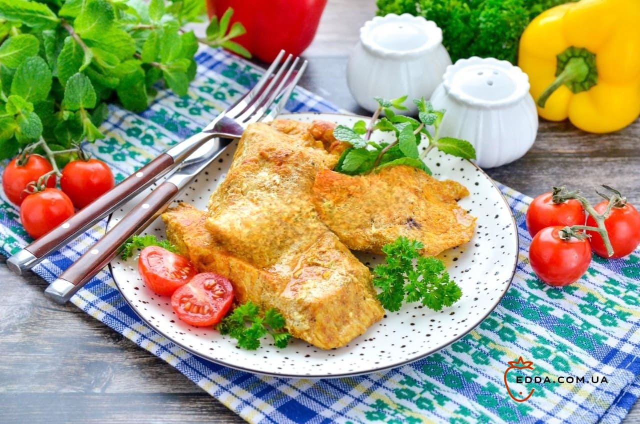 Філе індички в духовці у фользі