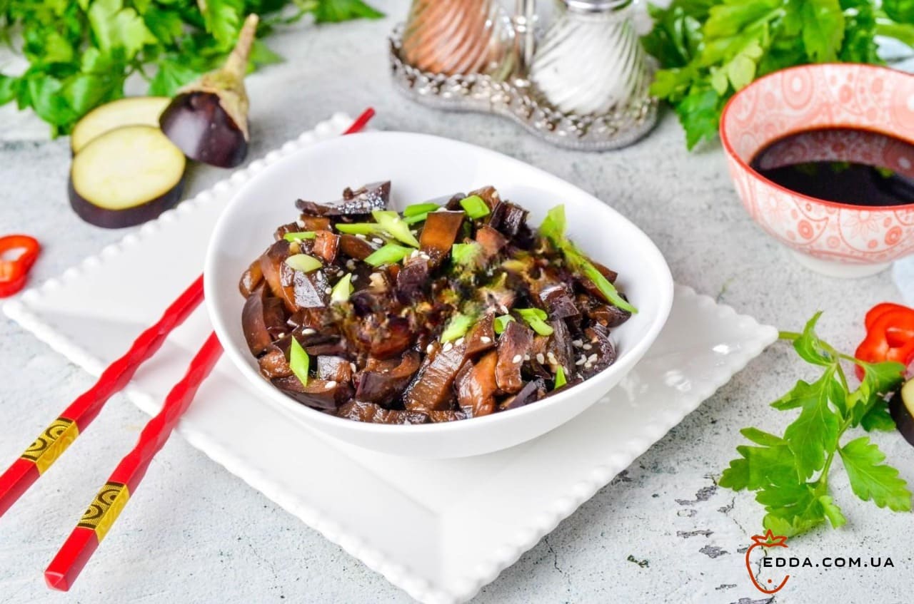 Карамелізовані баклажани