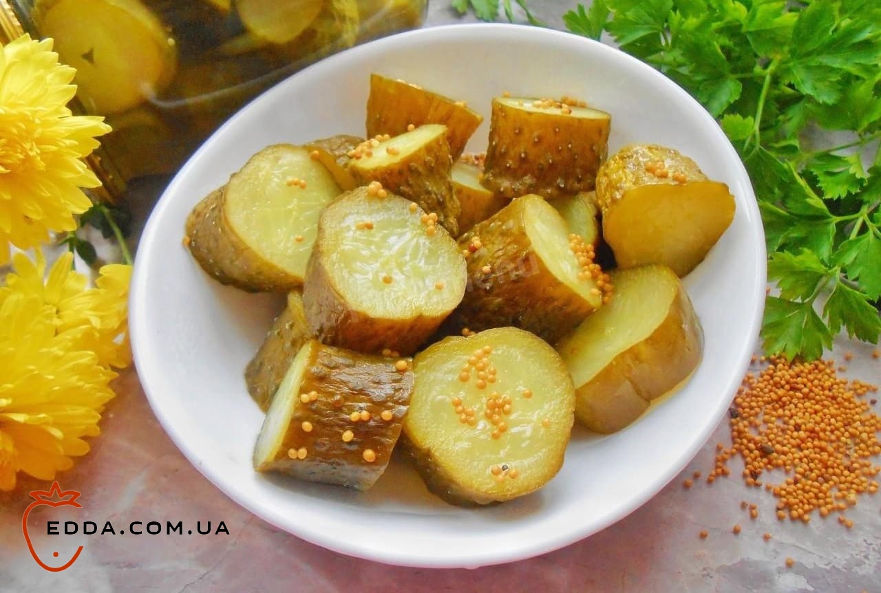 Мариновані огірки по фінськи на зиму