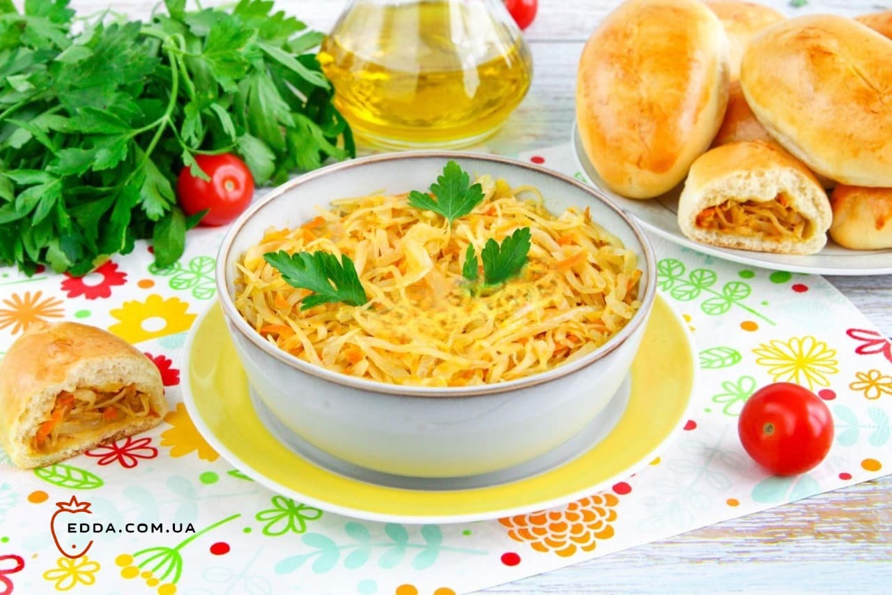 Начинка з капусти для пиріжків