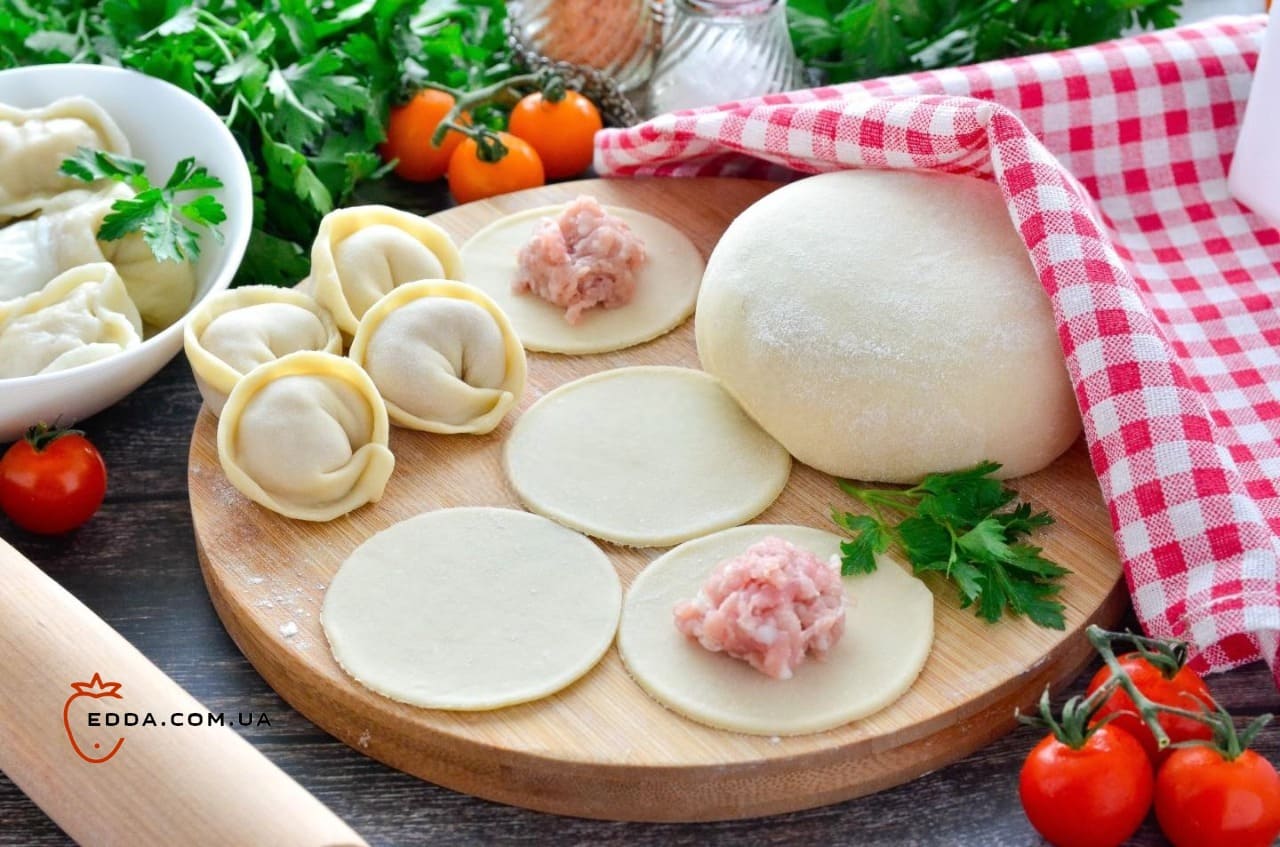 Тісто для пельменів без яєць