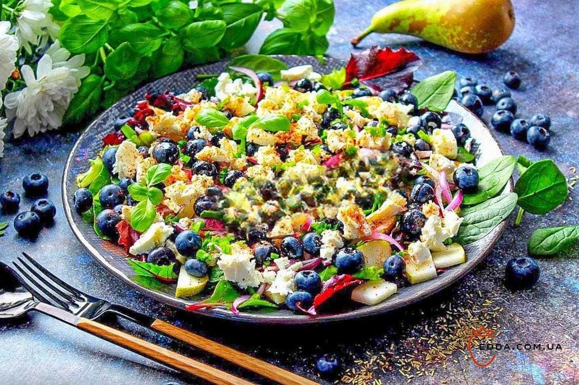 Салат з козячого сиру