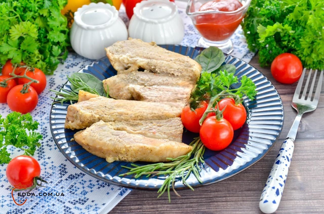 Свинина на пару в мультиварці